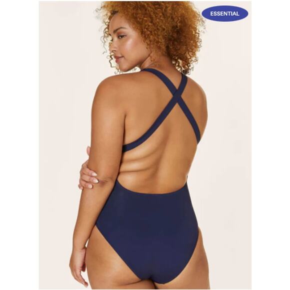 ANDIE SWIM NWT The Tulum One Piece Swimsuit in Navy // XL - Picture 1 of 11